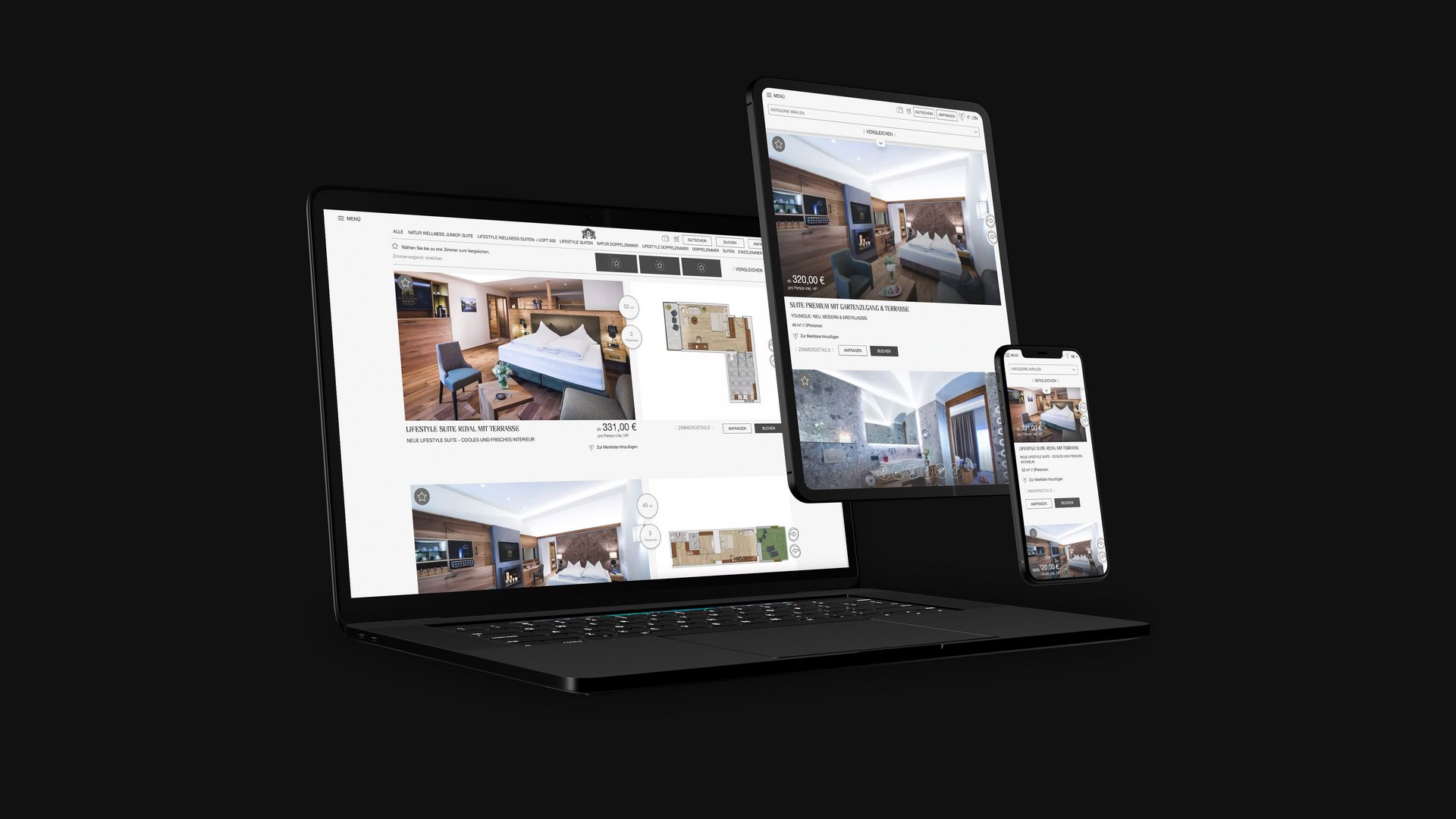 Eine einzigartige Website für das Hotel Klosterbräu Eine einzigartige Website für das Hotel Klosterbräu