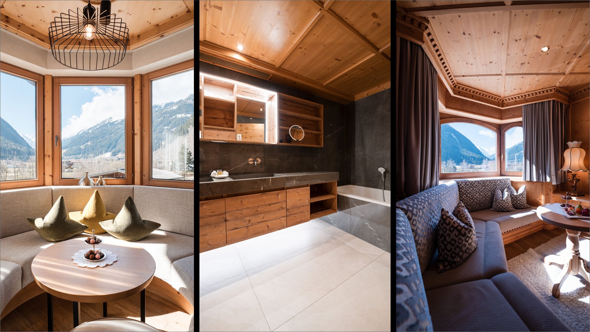 Tiroler Charme trifft modernen Luxus. Tiroler Charme trifft modernen Luxus.