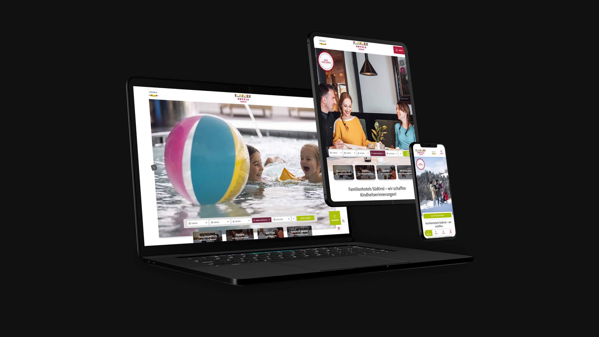 Die Familienhotels Südtirol – branded by Brandnamic Die Familienhotels Südtirol – branded by Brandnamic
